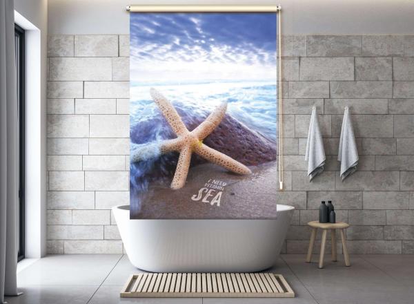 Extartiqe Duschrollo - Vitamin-Sea-Seestern-Duschrollo